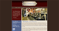 Desktop Screenshot of joesbarber.com